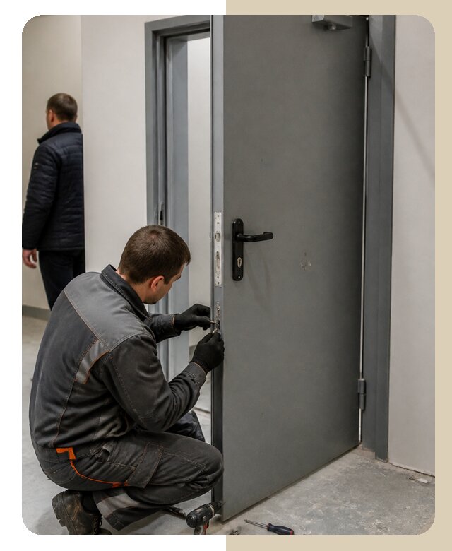 Ремонт противопожарной двери в Борисоглебске по цене 6763 р. | ДвериЛегко-Брс